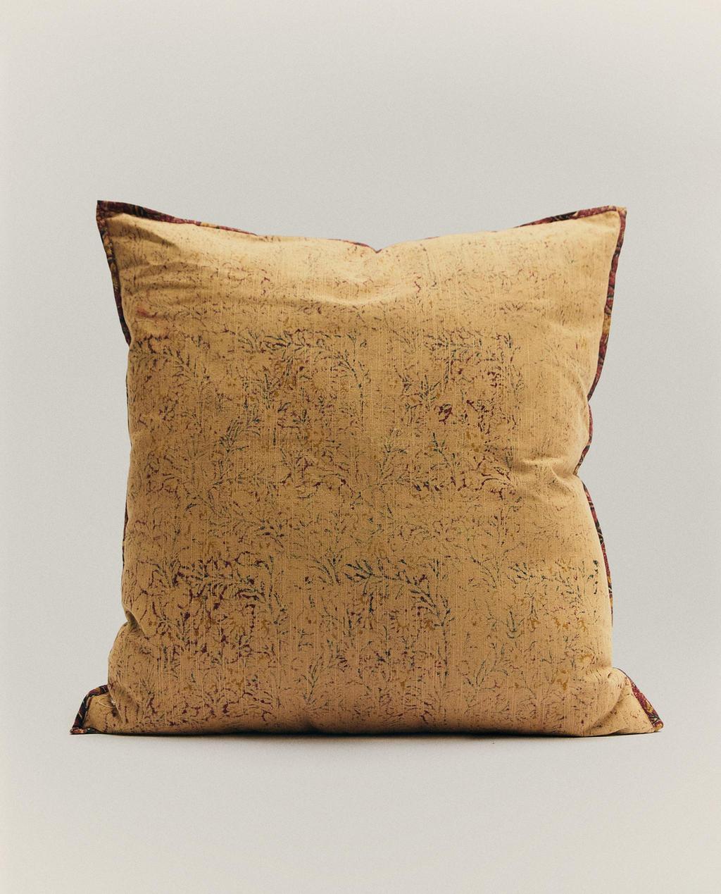 BLOCK PRINT CUSHION COVER