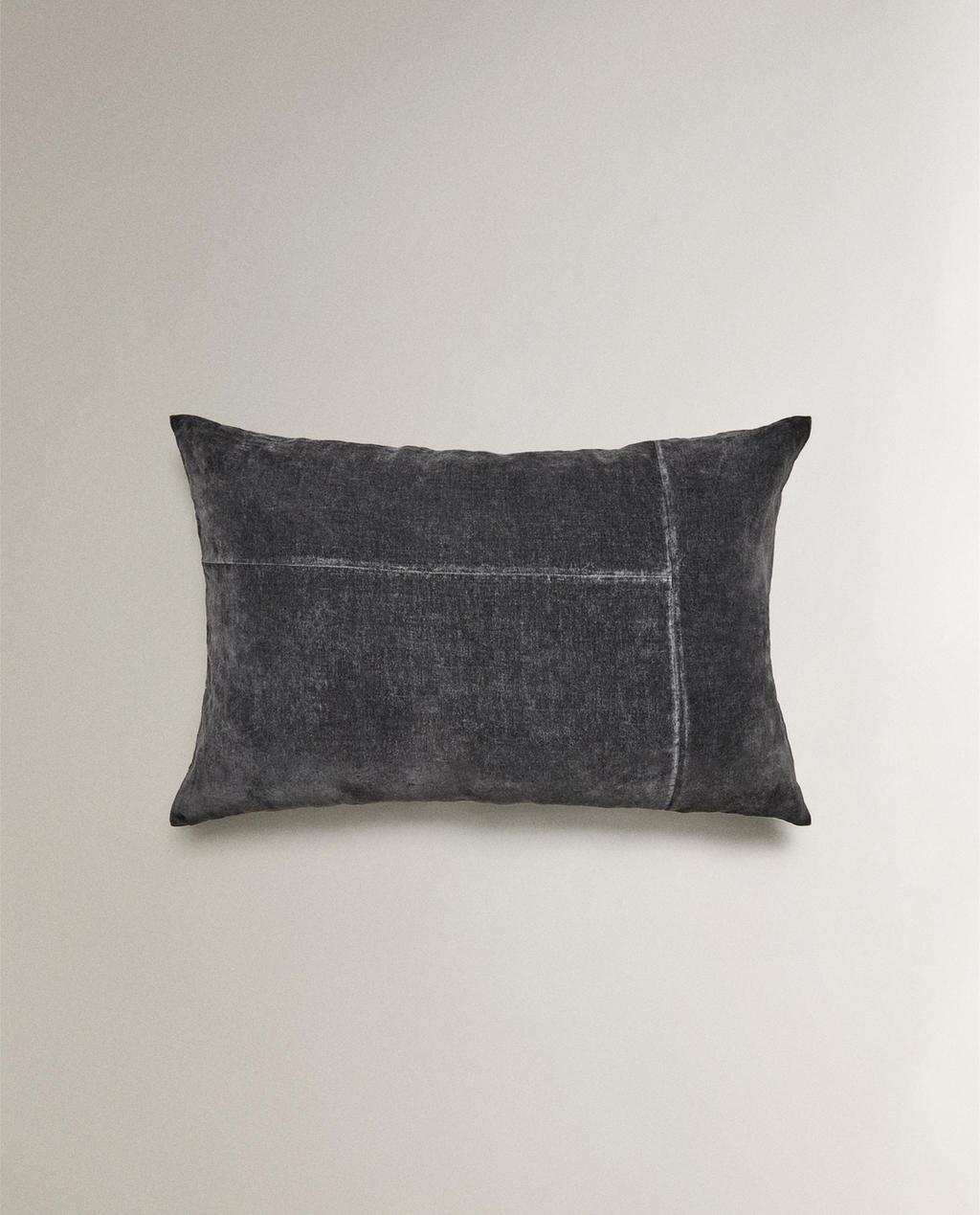 WASHED VELVET CUSHION COVER