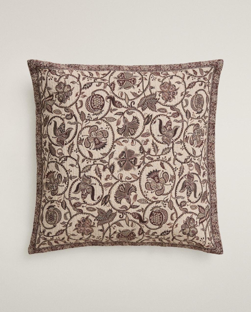 FUNDA COJÍN JACQUARD