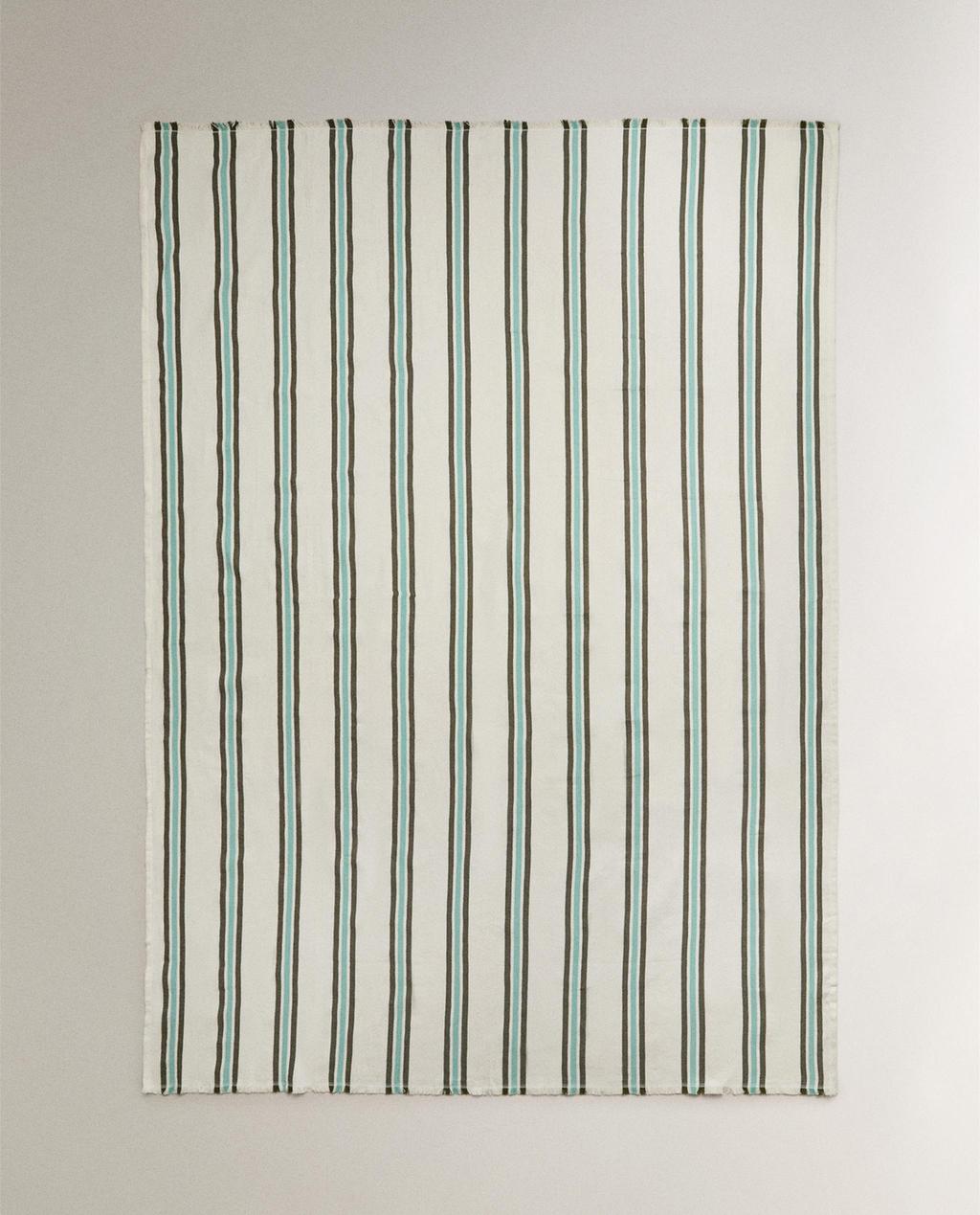 MULTI-PURPOSE STRIPED BLANKET