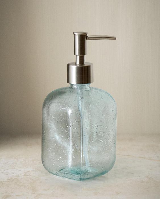 ΜΠΛΕ DISPENSER ΜΠΑΝΙΟΥ ΜΕ ΦΥΣΑΛΙΔΕΣ