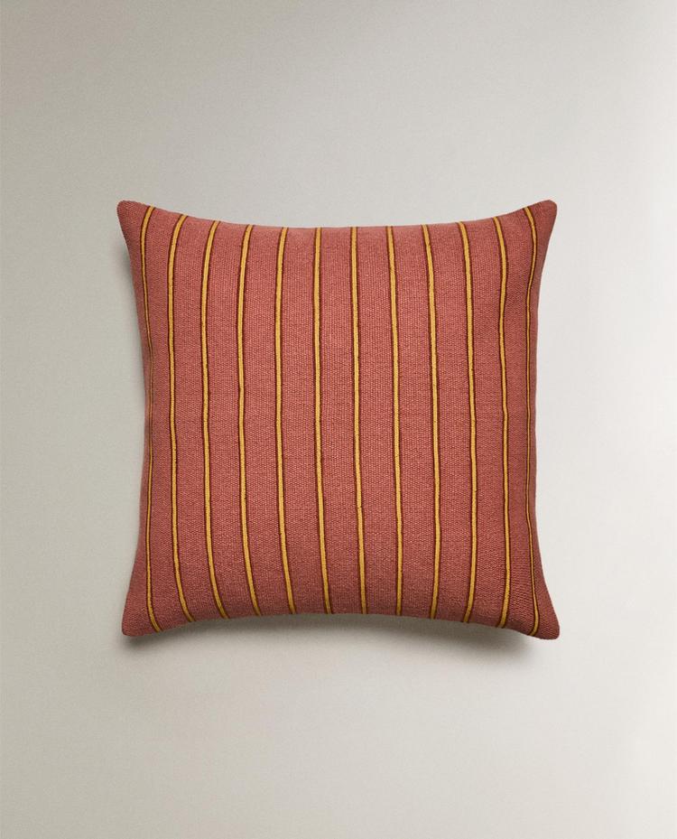 STRIPED CUSHION COVER