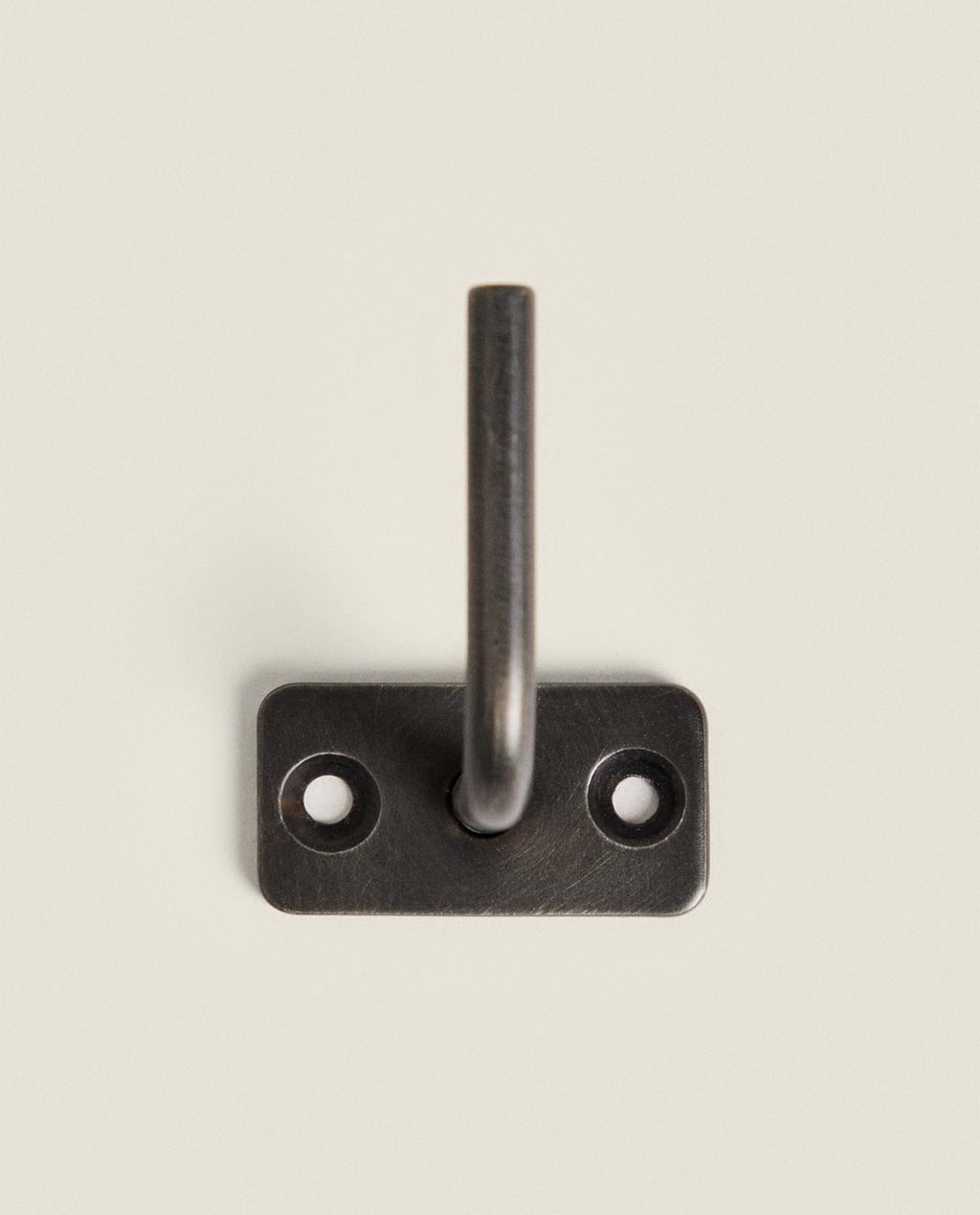 PACK OF SMALL DARK METAL HOOKS (PACK OF 2) PACK OF SMALL DARK METAL HOOKS (PACK OF 2)