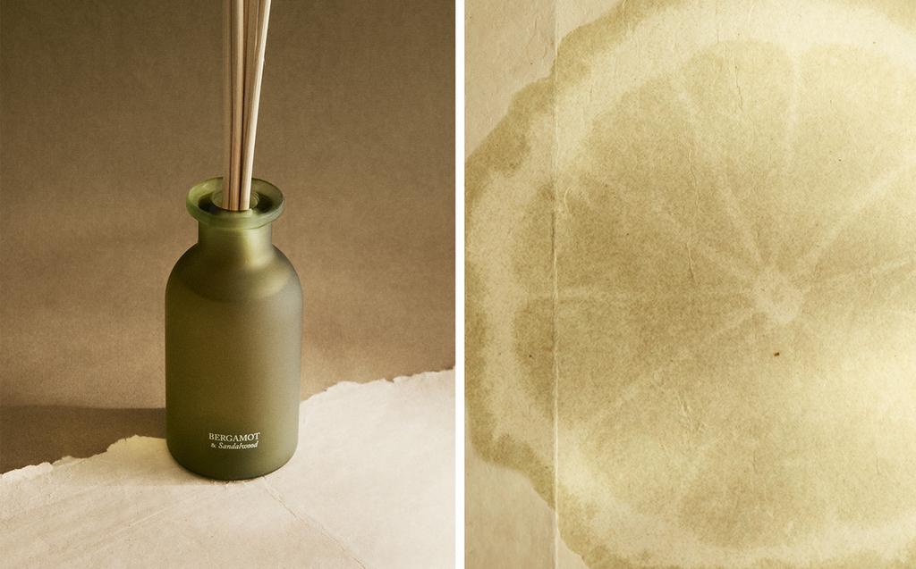 (195 ML) DIFUSOR DE AMBIENTE COM VARETAS BERGAMOT & SANDALWOOD
