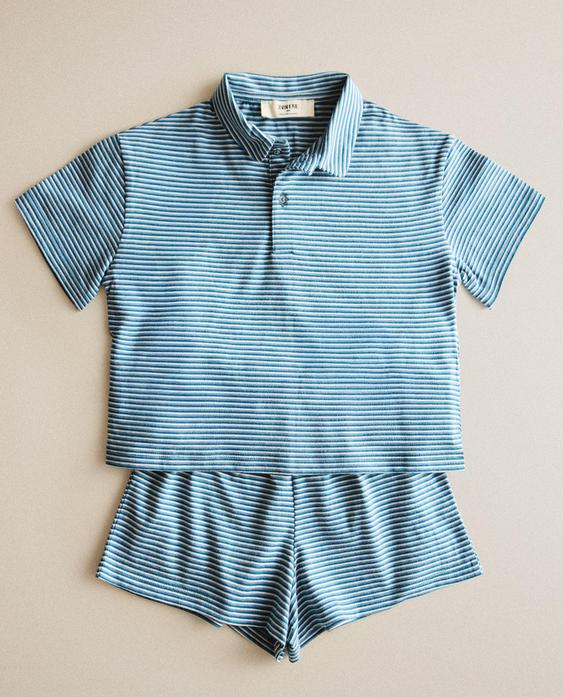 KIDS' STRIPED PYJAMAS