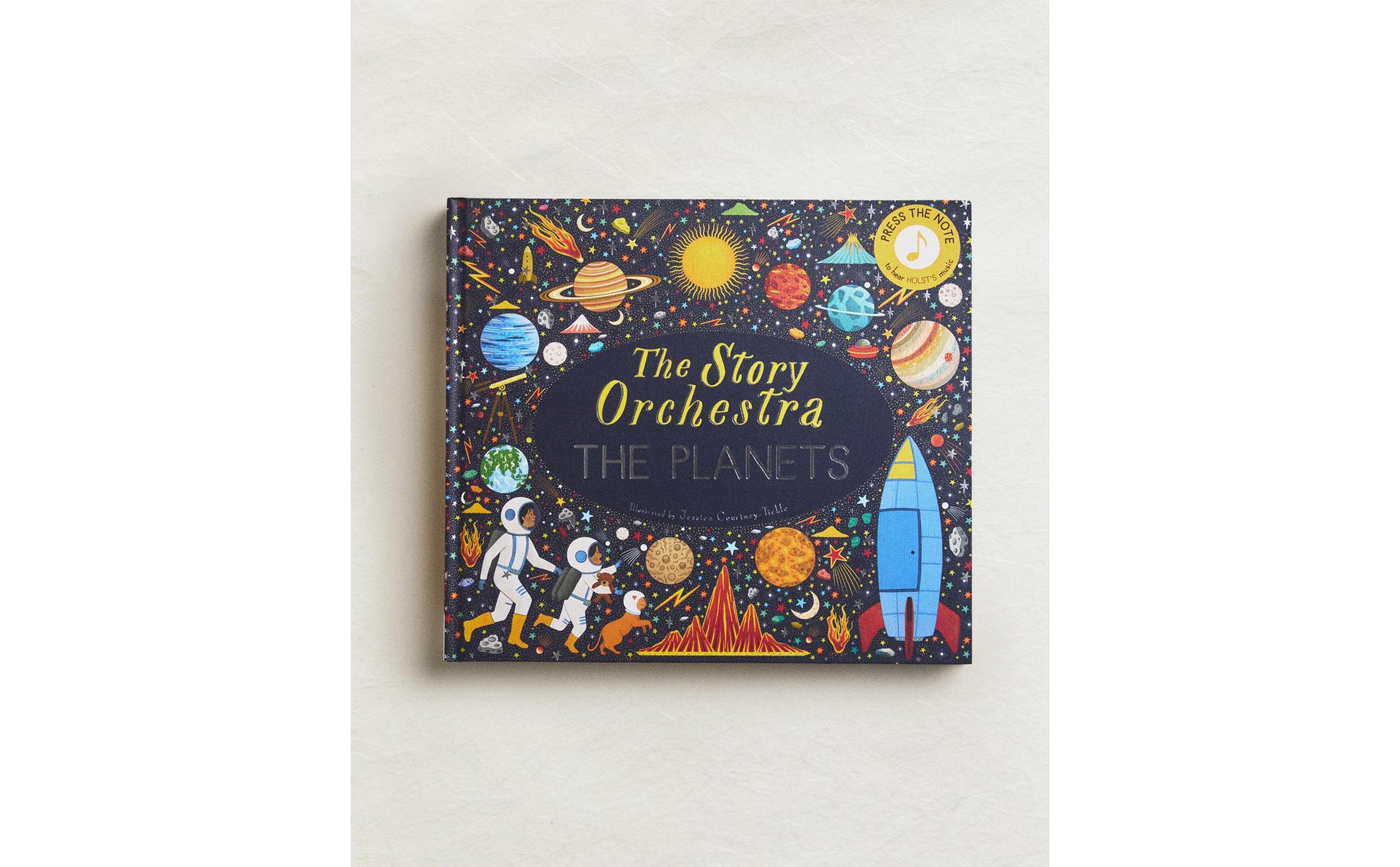 KSIĄŻKA MUZYCZNA DLA DZIECI THE STORY ORCHESTRA THE PLANETS (ANGIELSKI)