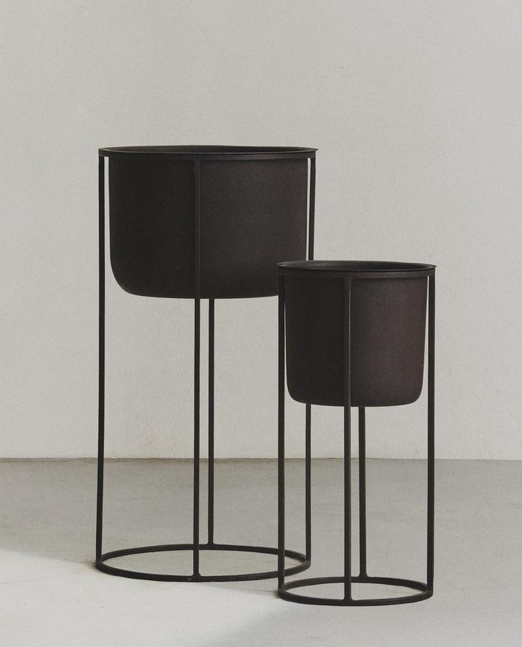 METAL FLOWERPOT