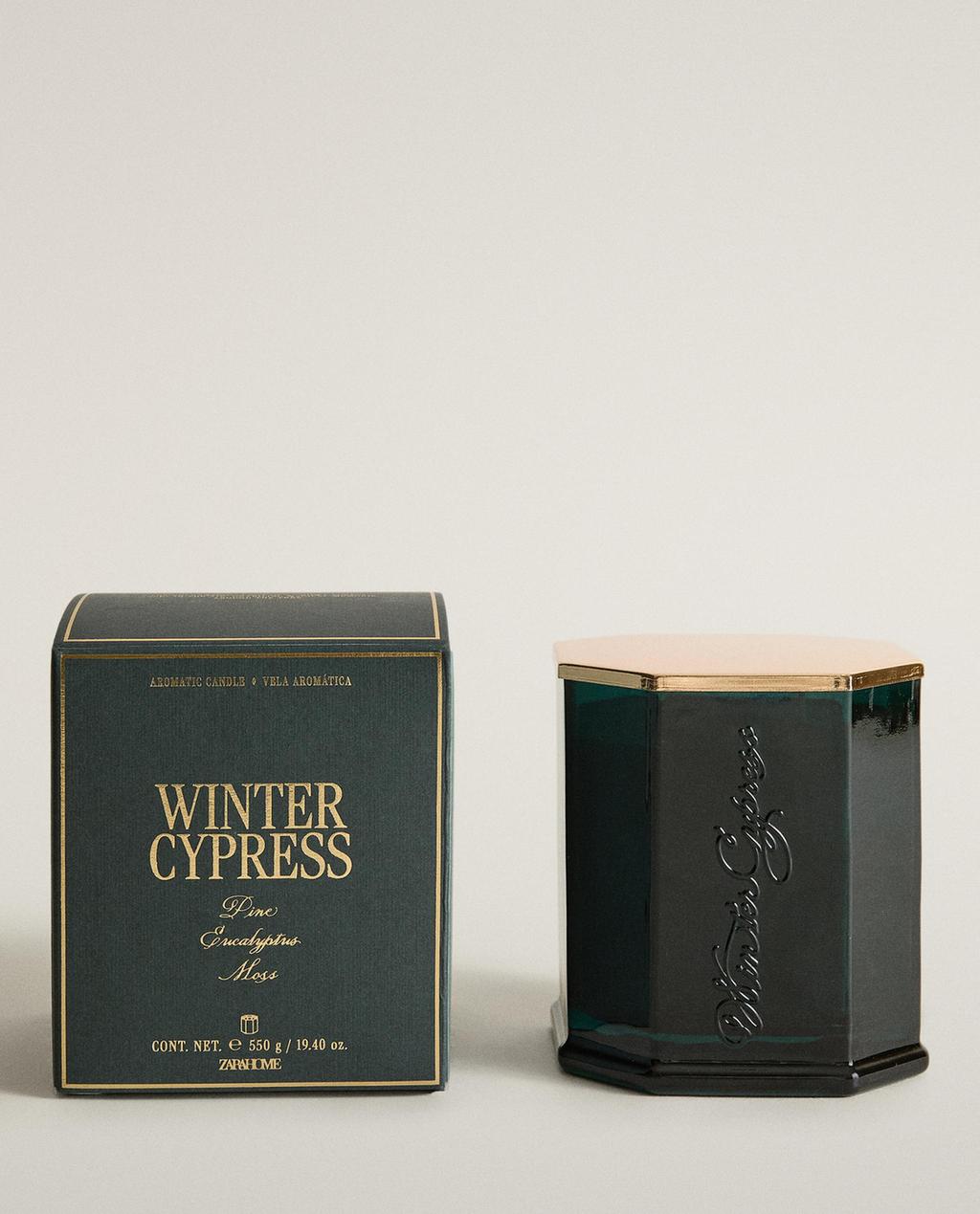 (550 G) BOUGIE PARFUMÉE WINTER CYPRESS