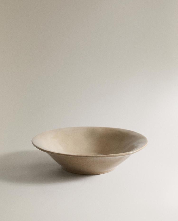 IRREGULAR STONEWARE BOWL