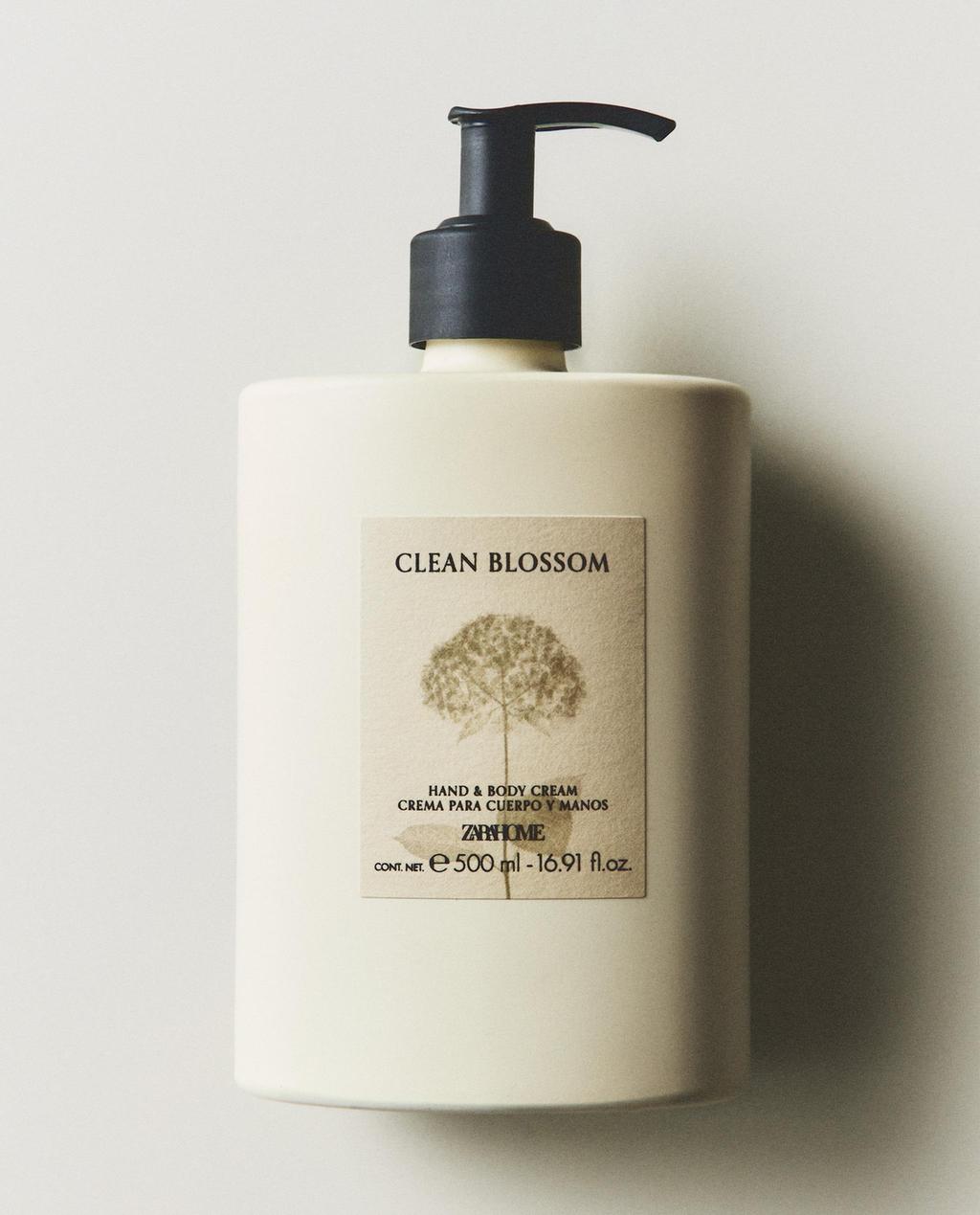 (500 ML) CLEAN BLOSSOM HAND AND BODY CREAM
