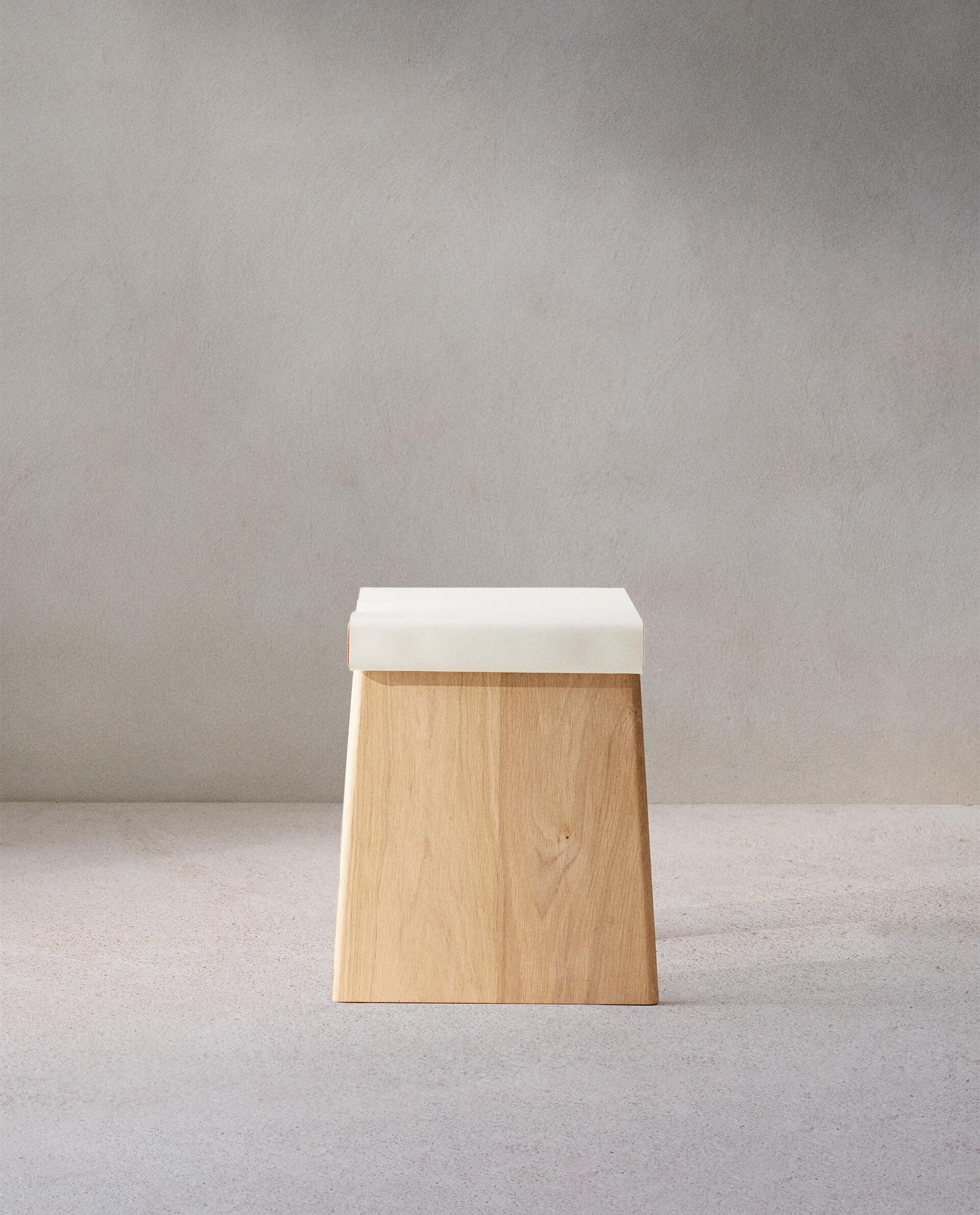 Zarahome スツール エルムウッド スツール | Zara Home 日本/Japan