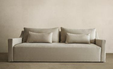 WASHED LINEN SOFA