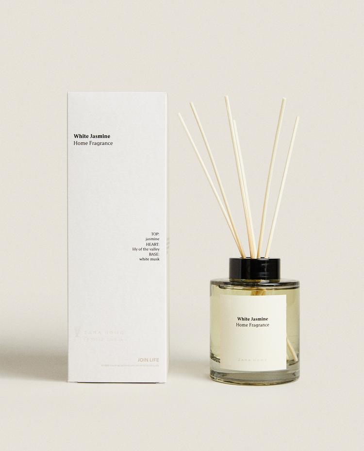 (200 ML) DIFFUSEUR À BÂTONNETS JASMIN BLANC