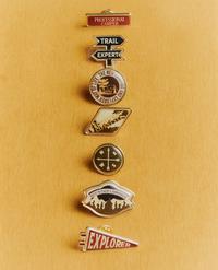 PACK OF CAMPING PINS (PACK OF 7)