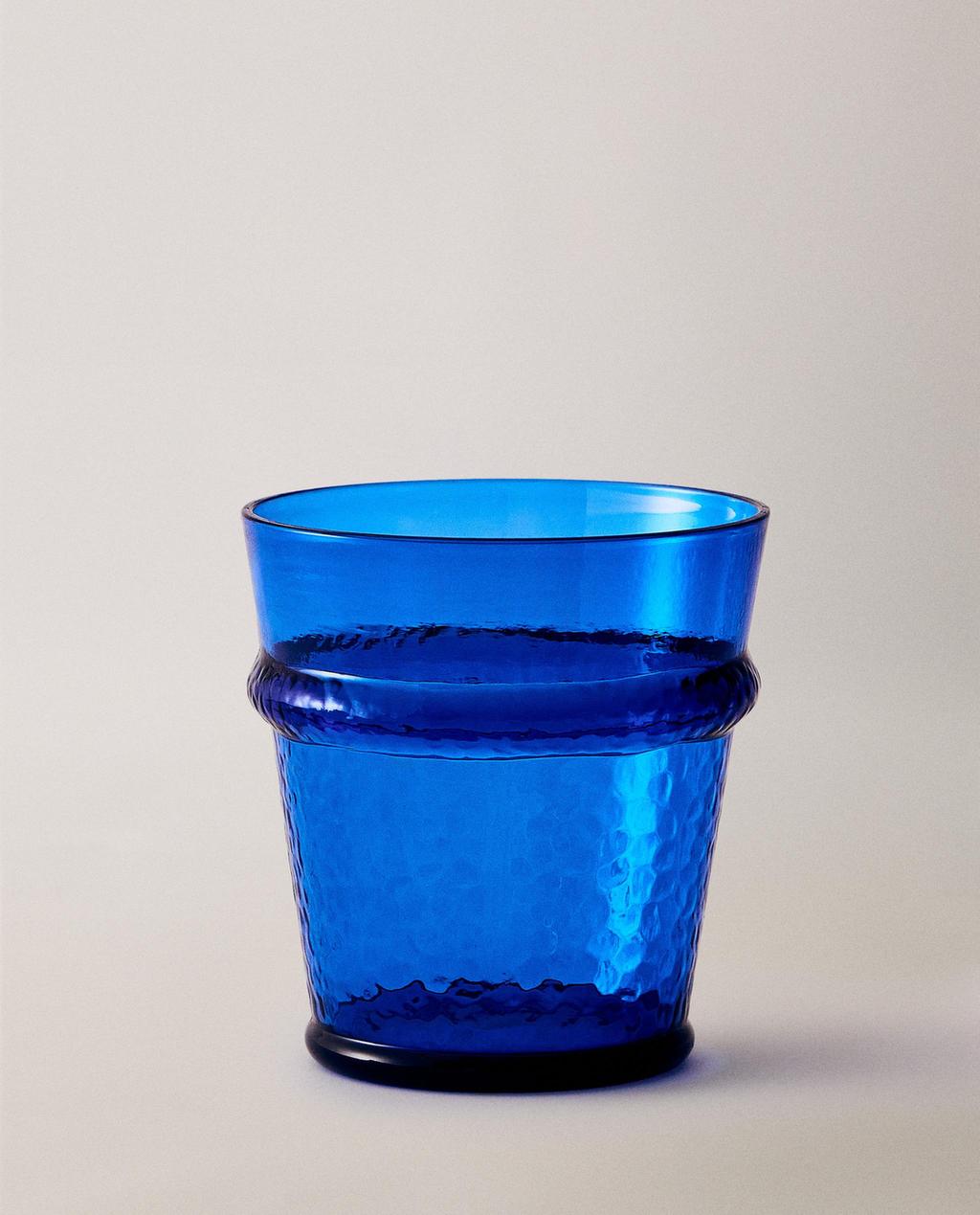 ブルーアクリルタンブラー