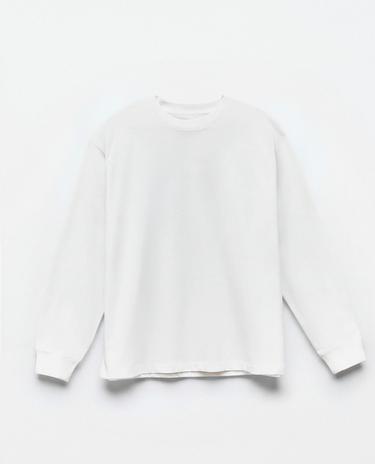 LANGÆRMET T-SHIRT I JERSEY