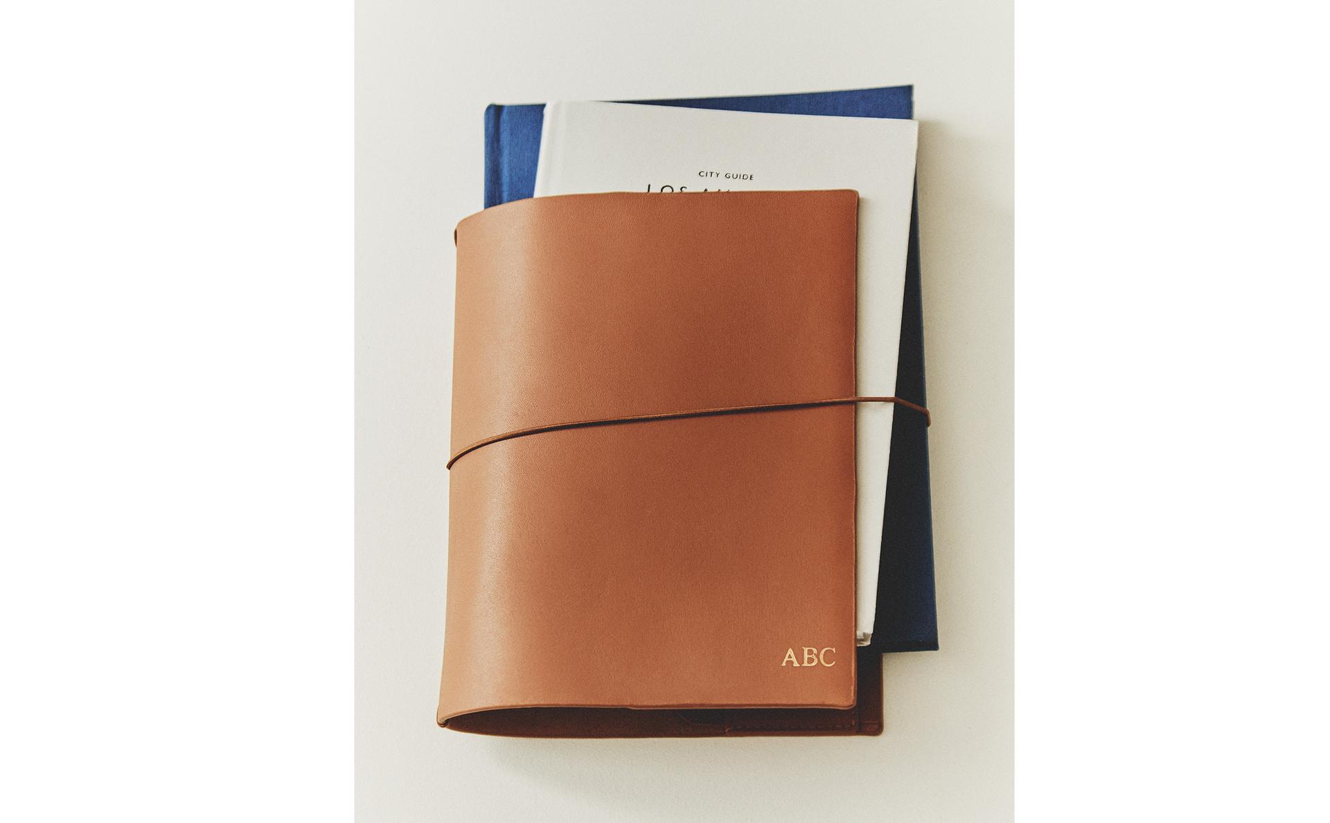 LEATHER BOOK COVER