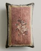FUNDA COJÍN APLQUE FLORAL