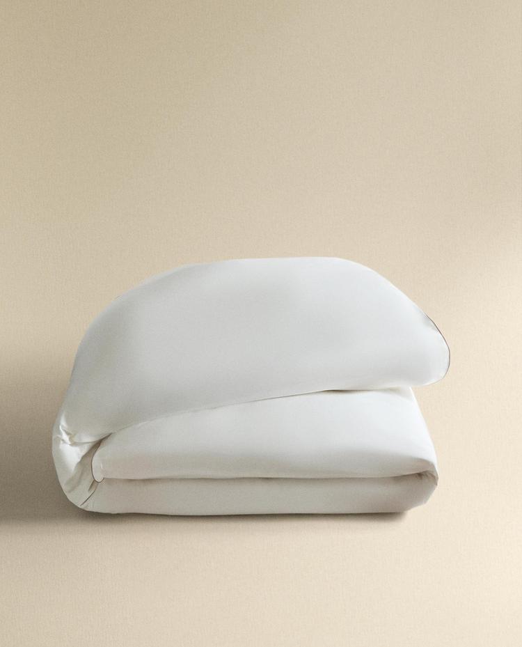 SATEEN OVERLOCK DUVET COVER