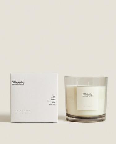 (620 G) VELA AROMÁTICA WHITE JASMINE
