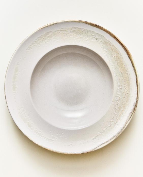 STONEWARE PASTA PLATE