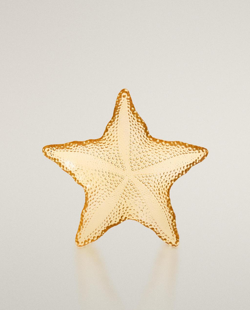海星造型玻璃碗