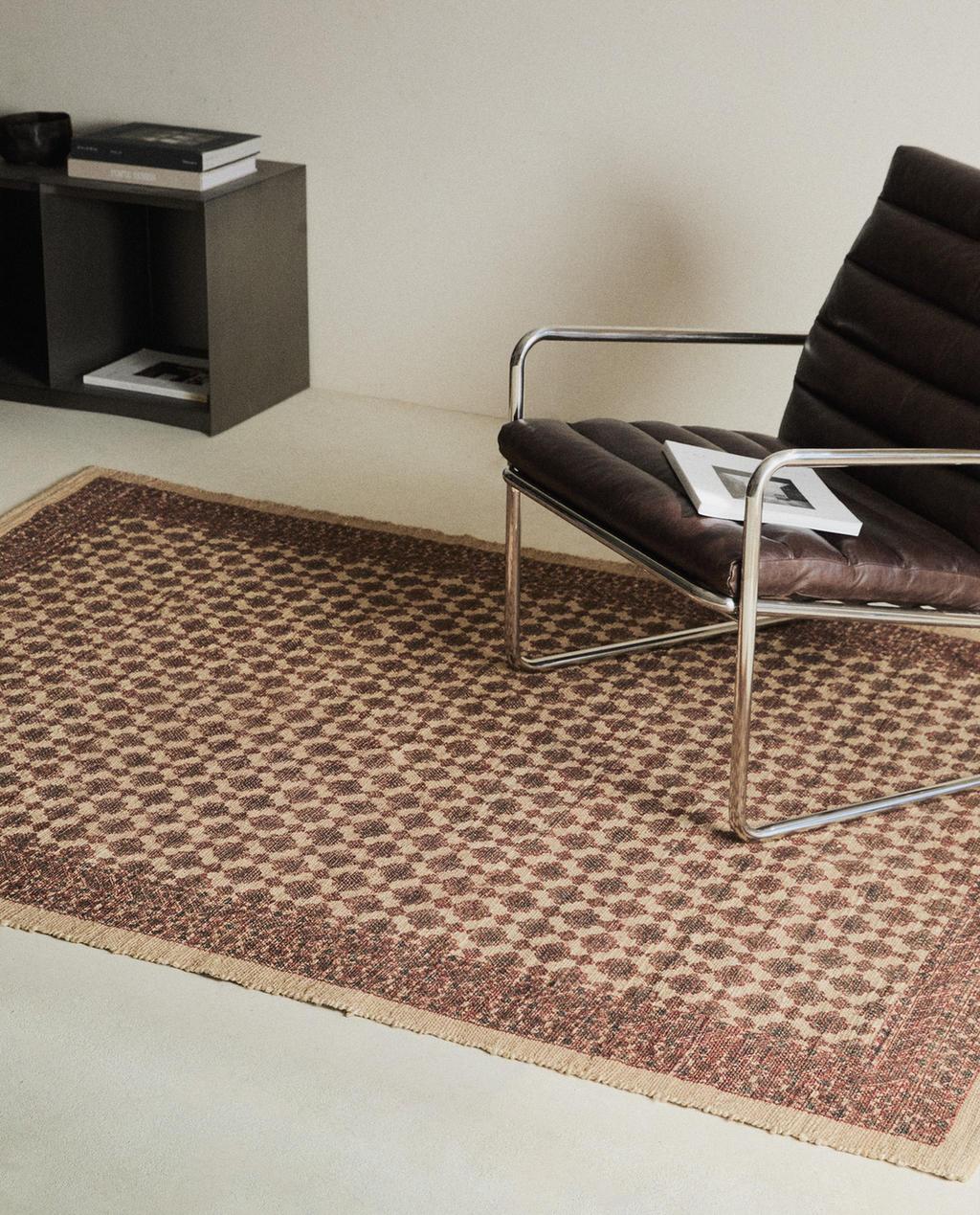 PRINTED JUTE RUG
