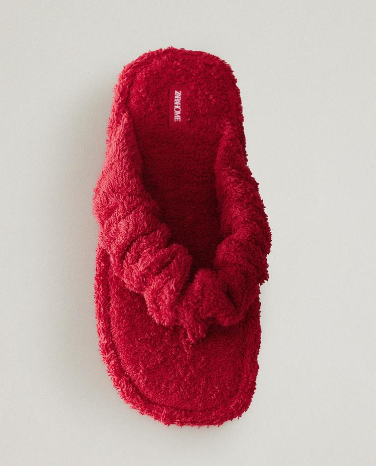 FLAT TERRY SANDALS