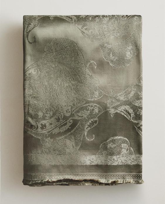 SATIN THROW