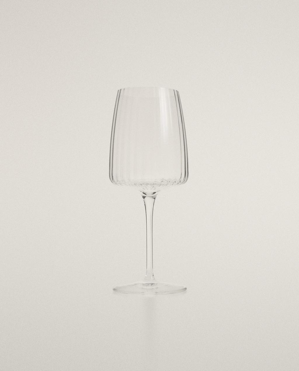 GLASS WITH LINES