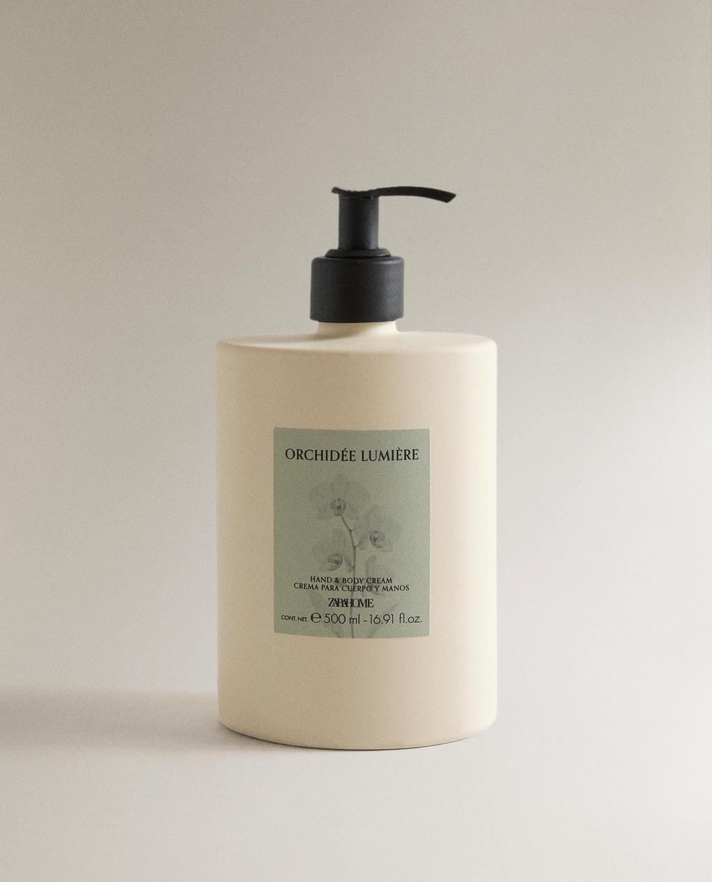 (500 ML) CRÈME POUR LES MAINS ET LE CORPS ORCHIDÉE LUMIÈRE
