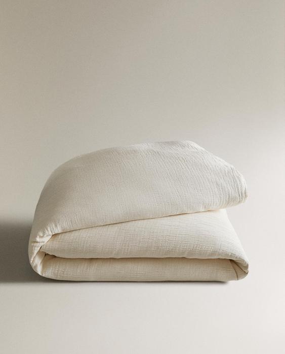 DOUBLE-FACED MUSLIN BEDSPREAD