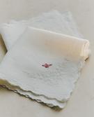 PACK BESTICKTE TOILETTENHANDTÜCHER AUS GEWASCHENEM LEINEN (2ER-PACK)