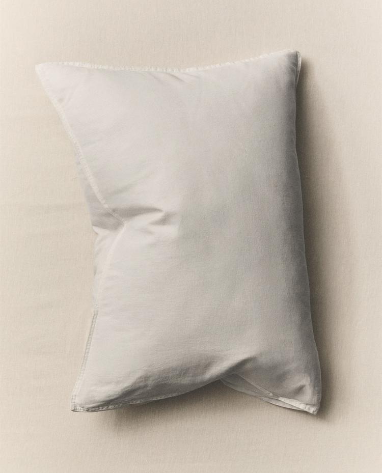 FUNDA DE ALMOHADA LINO LAVADO (160 GxM²)