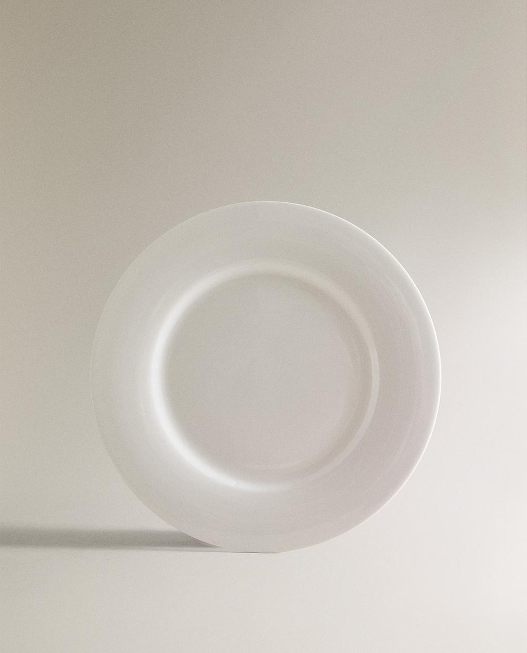 ASSIETTE PLATE PORCELAINE BONE CHINA