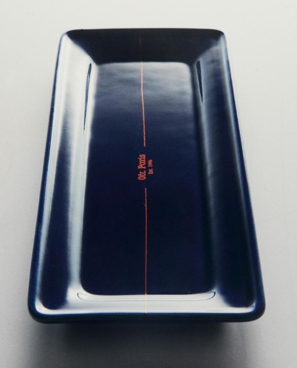 STONEWARE DECORATIVE TRAY | 0FR. PARIS