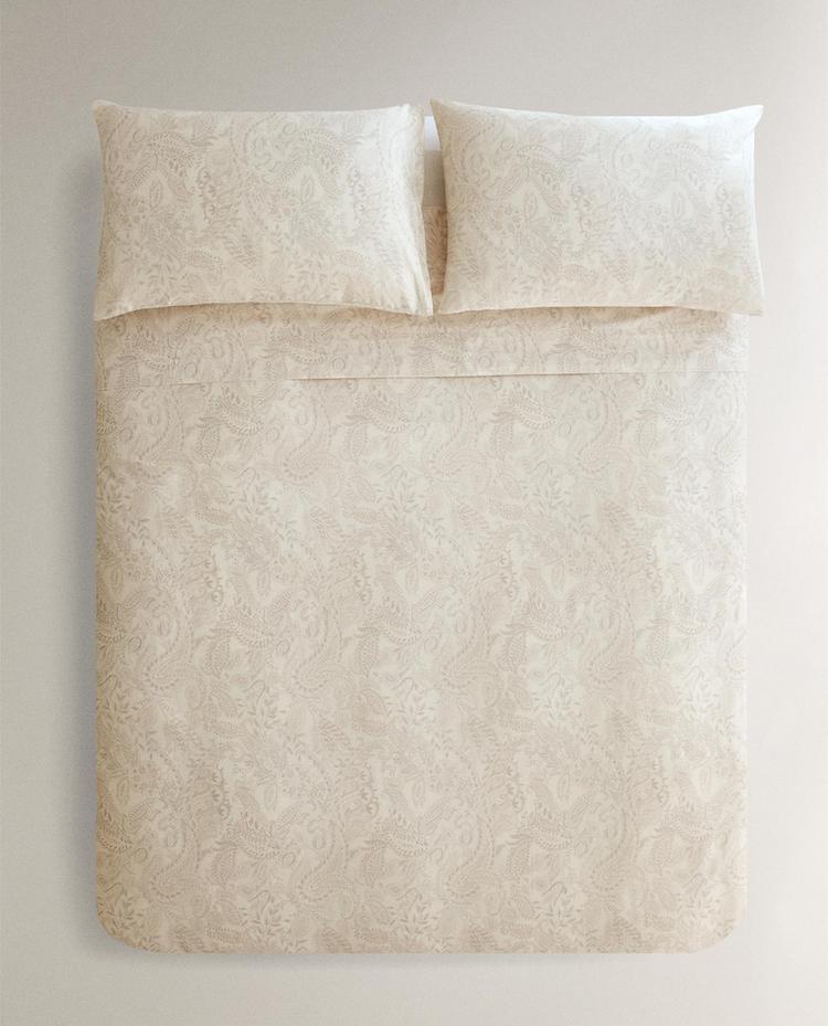 PAISLEY SATEEN DUVET COVER