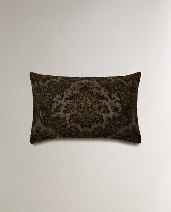 JACQUARD CUSHION COVER