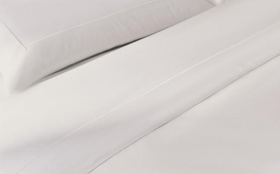 SCALLOPED EDGE COTTON PERCALE FLAT SHEET (800 THREAD COUNT)