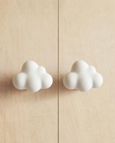 PACK OF KIDS' CLOUD DOOR KNOBS (PACK OF 2)