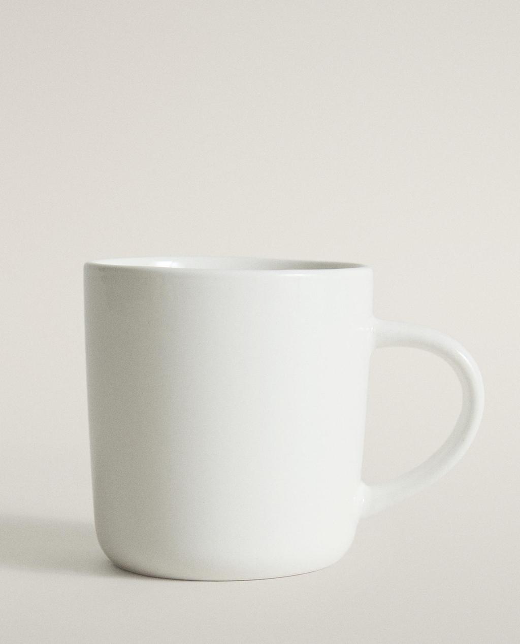 STONEWARE MUG WITH HANDLE