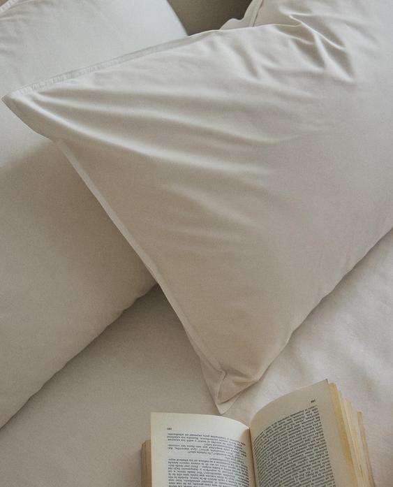 PERCALE PILLOWCASE (500 THREAD COUNT)