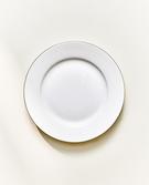 RIMMED BONE CHINA SIDE PLATE