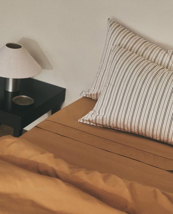 PERCALE COTTON FLAT SHEET (300 THREAD COUNT)