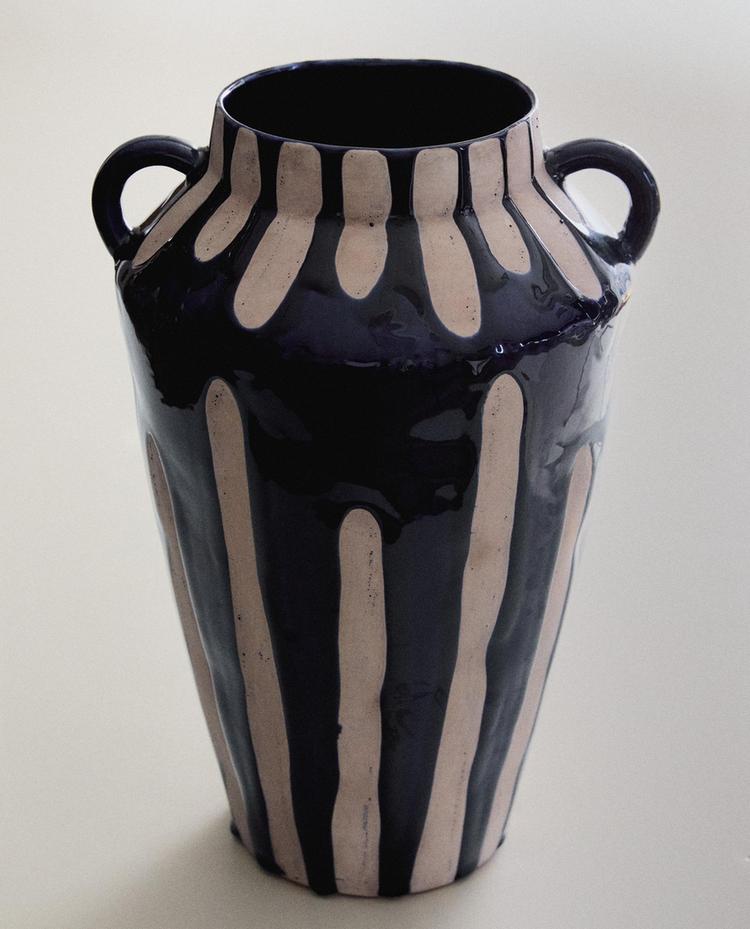HOHE DEKORATIVE KERAMIKVASE