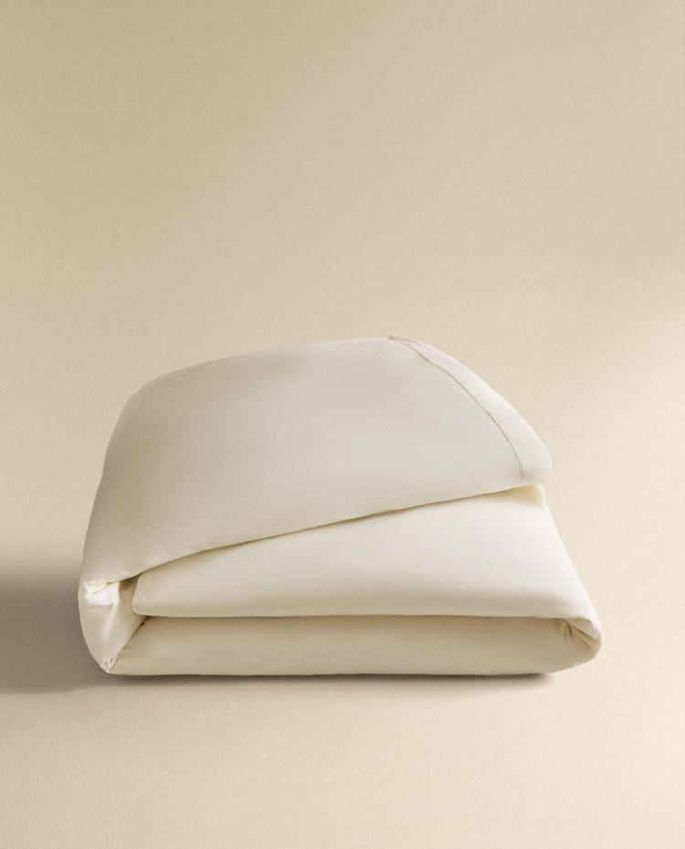 COUETTE PERCALE DE COTON BRODÉE (200 FILS)