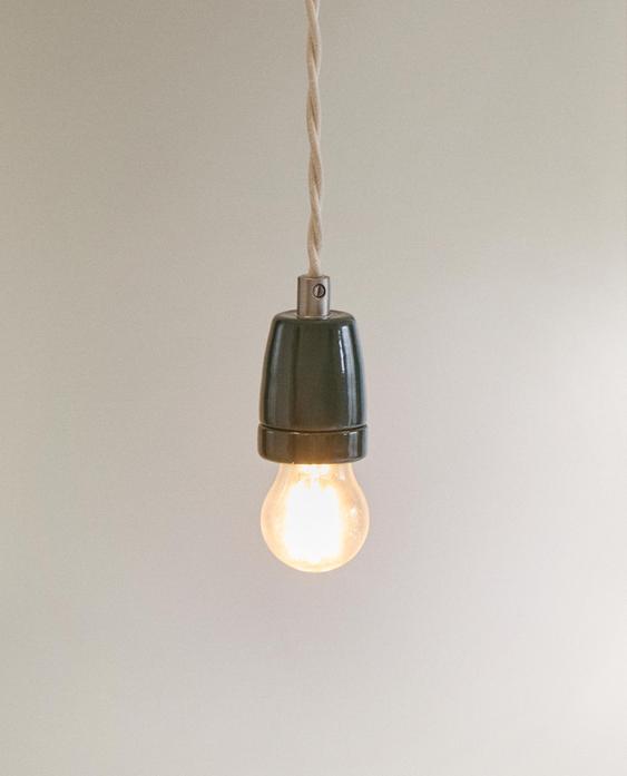 CERAMIC CEILING LAMP CORD