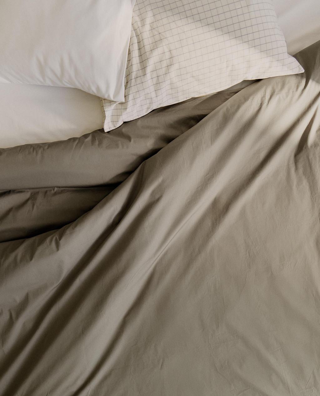 (300 THREAD COUNT) PERCALE COTTON DUVET COVER