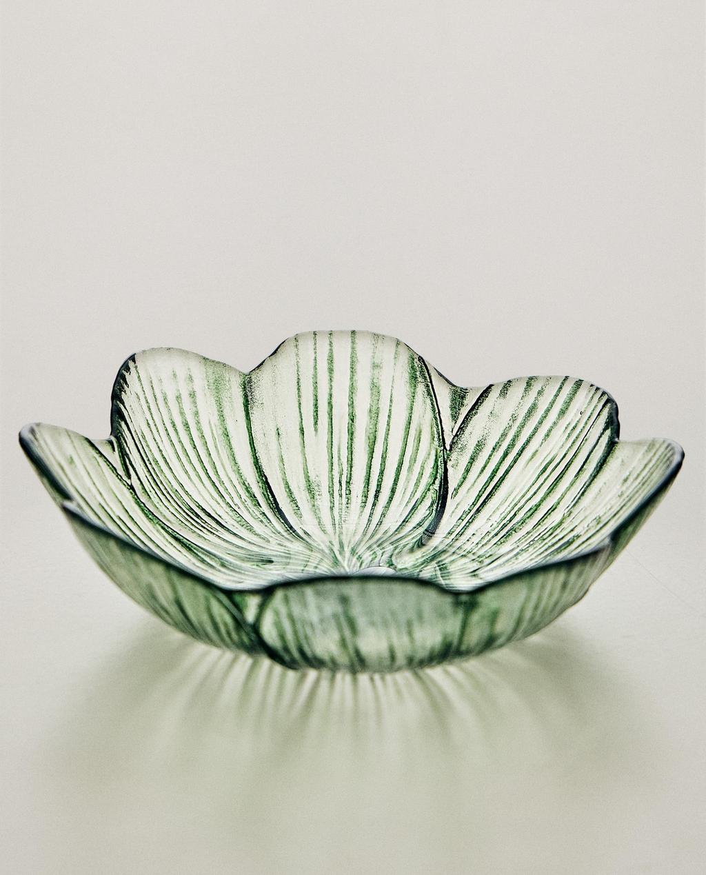 CLOVER GLASS BOWL