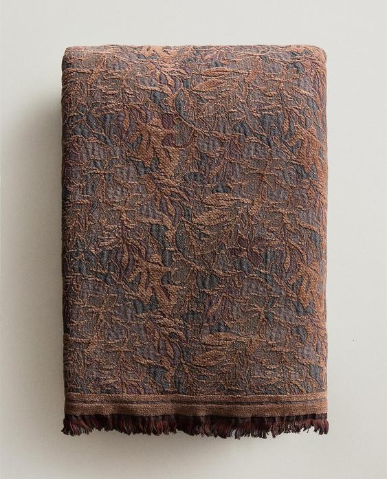 COUVERTURE MULTI-USAGE JACQUARD GRANDE TAILLE